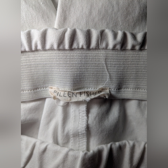 Eileen Fisher Women's White Pants No Size Tag - Picture 4 of 5